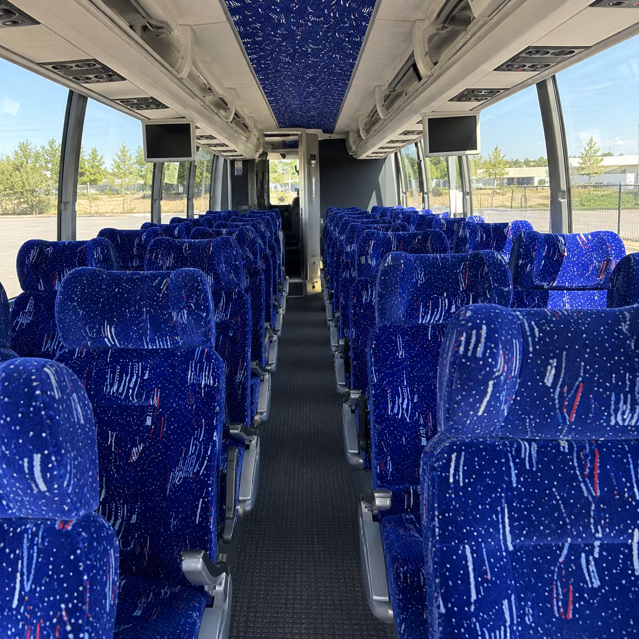 charter buses for indio wedding weekends at desert venue estates