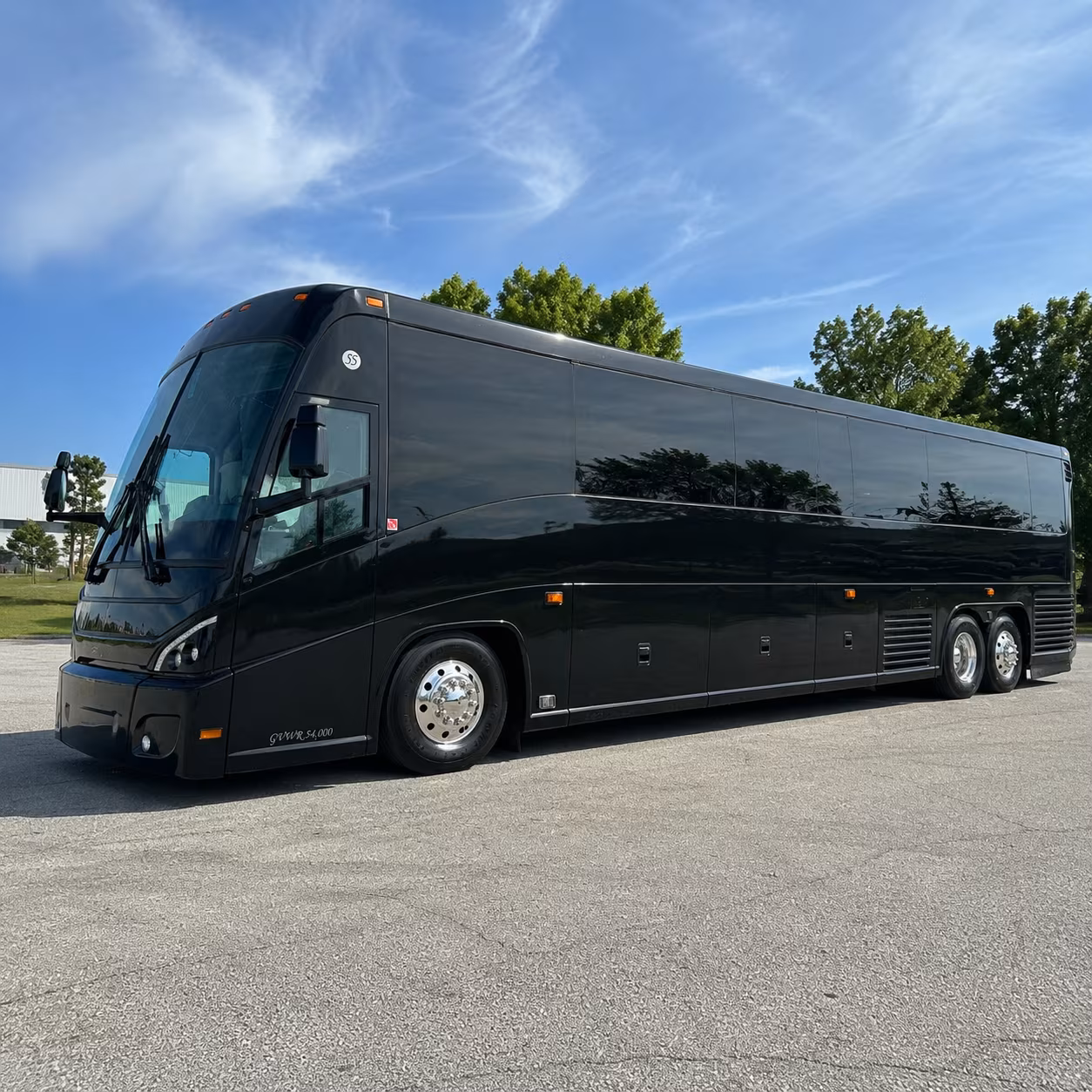 indio 47 passenger charter bus