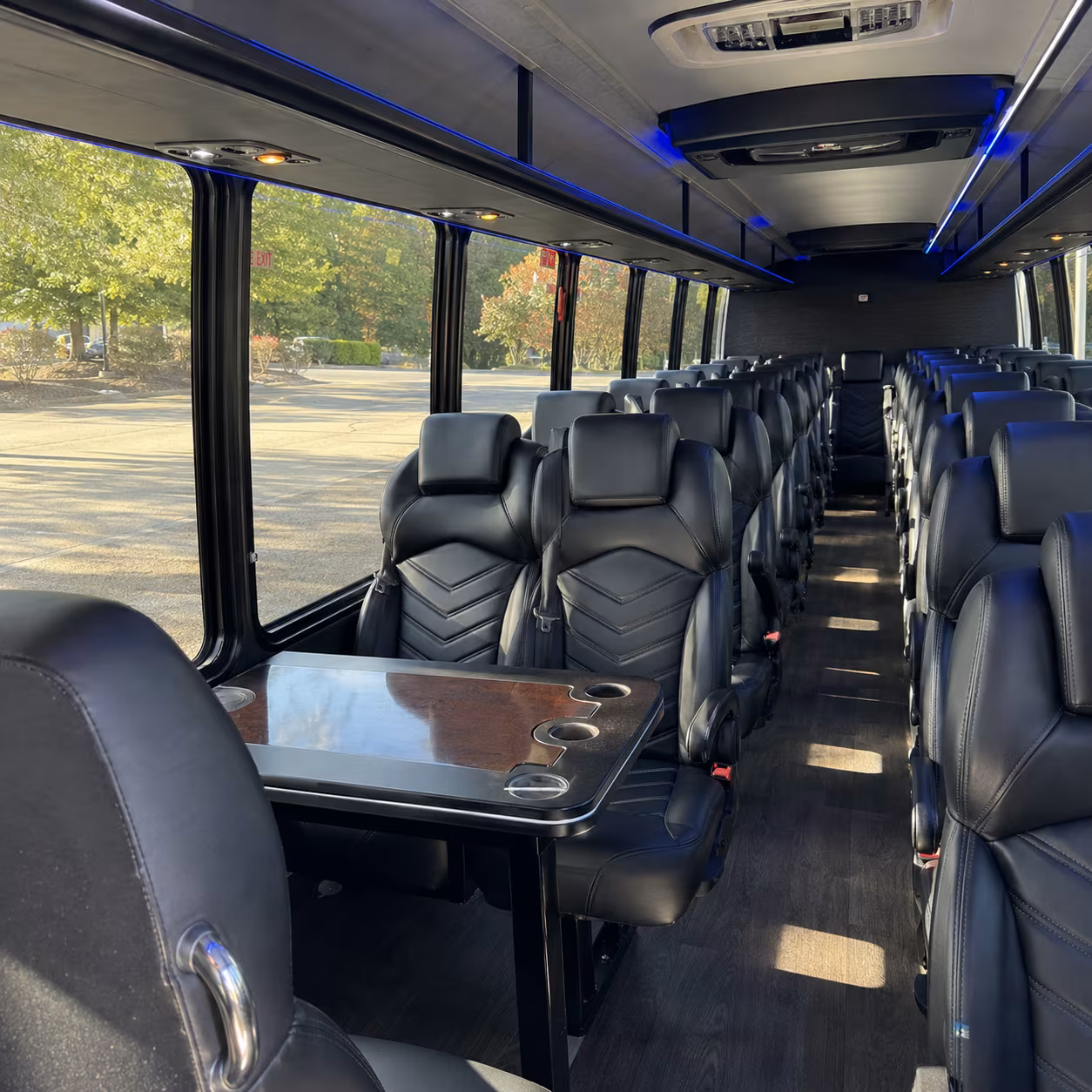 indio concert transportation onboard seating