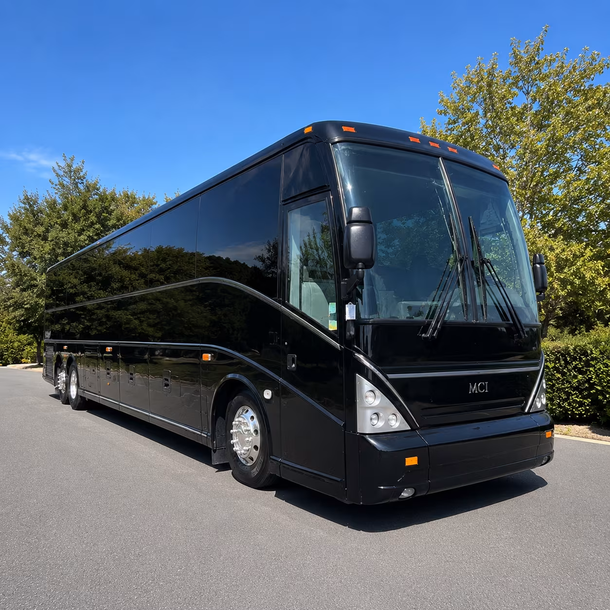 indio long distance charter bus rental