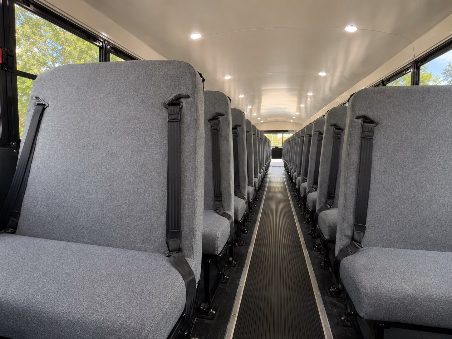 indio school bus interior