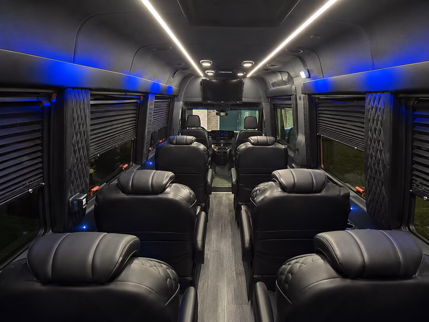 indio sprinter van with driver interior