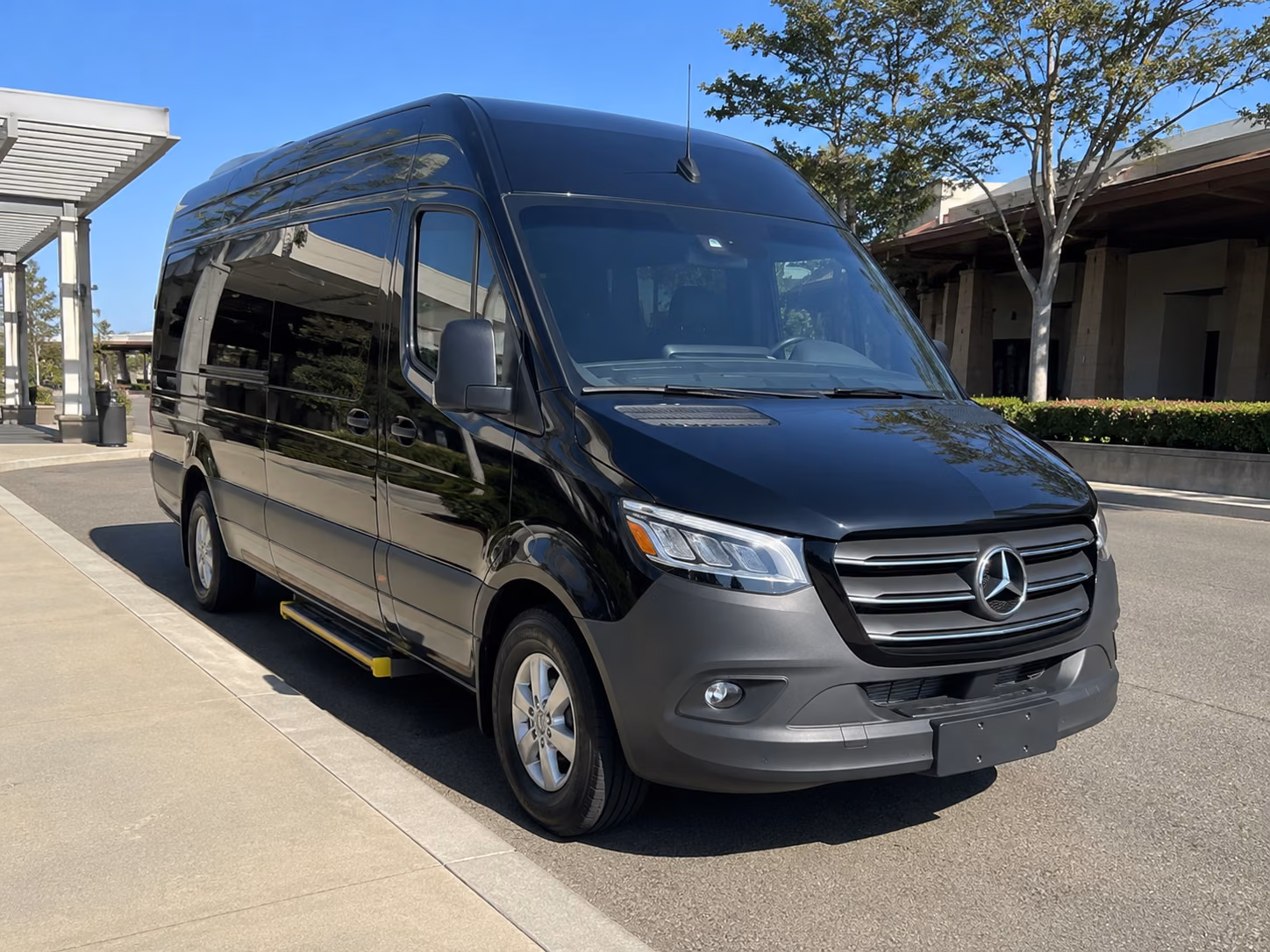 indio sprinter van with driver